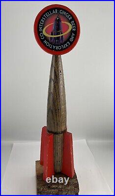 Interstellar Ginger Beer Tap Handle Figural Rocket Beer Tap Handle Large Version Interstellar Ginger Beer Tap Handle Figural Rocket Beer Tap Handle Large Version