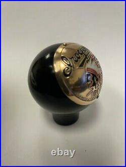 Iroquois beer ball knob Buffalo New York tap marker handle vintage brewery