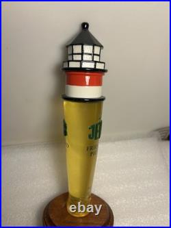 JEVER BREWING FRIESLAN PILSNER LIGHTHOUSE Draft beer tap handle. GERMANY