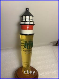 JEVER BREWING FRIESLAN PILSNER LIGHTHOUSE Draft beer tap handle. GERMANY