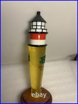 JEVER BREWING FRIESLAN PILSNER LIGHTHOUSE Draft beer tap handle. GERMANY