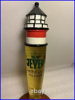 JEVER BREWING FRIESLAN PILSNER LIGHTHOUSE Draft beer tap handle. GERMANY