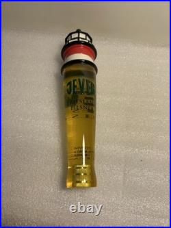 JEVER BREWING FRIESLAN PILSNER LIGHTHOUSE Draft beer tap handle. GERMANY