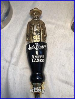 Jack Daniels Beer Tap Handle Keg Tapper Amber Lager Whiskey mid 90s Daniel