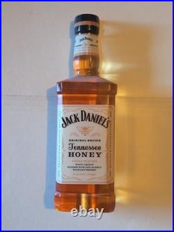 Jack Daniels Tennessee Honey Whiskey Acrylic Tap Pull Handle Bar Accessory RARE