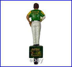 Jai Alai Beer Tap Handle Knob Topper Bar Keg Top Brewing Cigar City IPA Chipped