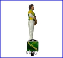 Jai Alai Beer Tap Handle Knob Topper Bar Keg Top Brewing Cigar City IPA Chipped