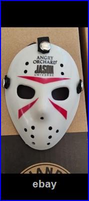 Jason Mask For Angry Orchard Tap Handle Mini White Mask Promo