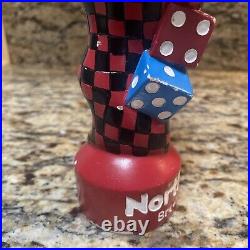 Joker Beer Tap Handle NorthWest Brewing Company Cards Dice Jester