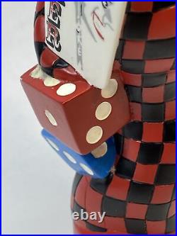 Joker Beer Tap Handle T. R. B Co Brewing Company Cards Dice Jester TAPHANDLES