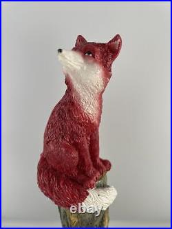 Joseph James Weize Guy Beer Tap Handle Figural Fox Beer Tap Handle Hefeweizen