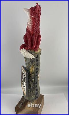 Joseph James Weize Guy Beer Tap Handle Figural Fox Beer Tap Handle Hefeweizen