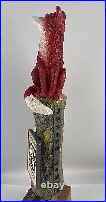 Joseph James Weize Guy Beer Tap Handle Figural Fox Beer Tap Handle Hefeweizen
