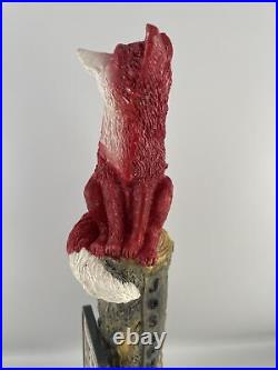 Joseph James Weize Guy Beer Tap Handle Figural Fox Beer Tap Handle Hefeweizen