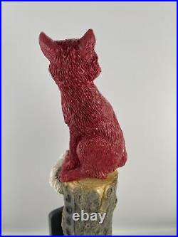 Joseph James Weize Guy Beer Tap Handle Figural Fox Beer Tap Handle Hefeweizen