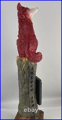 Joseph James Weize Guy Beer Tap Handle Figural Fox Beer Tap Handle Hefeweizen