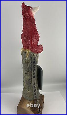 Joseph James Weize Guy Beer Tap Handle Figural Fox Beer Tap Handle Hefeweizen