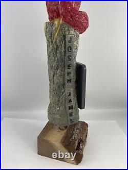 Joseph James Weize Guy Beer Tap Handle Figural Fox Beer Tap Handle Hefeweizen