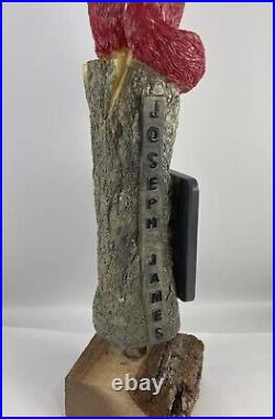 Joseph James Weize Guy Beer Tap Handle Figural Fox Beer Tap Handle Hefeweizen