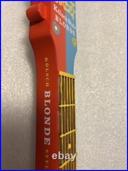 KARBACH LOVE STREET BLONDE 6-STRING ELECTRIC GUITAR Draft beer tap handle TEXAS