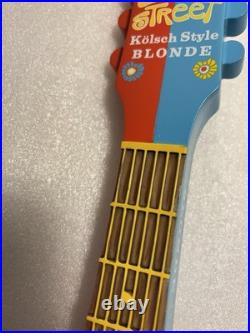 KARBACH LOVE STREET BLONDE 6-STRING ELECTRIC GUITAR Draft beer tap handle TEXAS