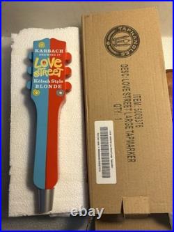KARBACH LOVE STREET BLONDE 6-STRING ELECTRIC GUITAR Draft beer tap handle TEXAS