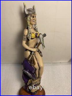 KEYS MEAD HORNY VIKING SPEARFISHER WITH OCTOPUS Draft Mead tap handle. FLORIDA
