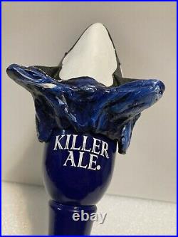 KILLER WHALE KILLER ALE draft beer tap handle. CALIFORNIA