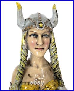 Keys' Meads Viking Woman collectible tap handles