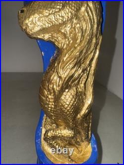 Kirin Ichiban Gold Dragon Rare Old Japan 10 Draft Beer Tap Handle Mancave Bar