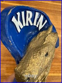 Kirin Ichiban Gold Dragon Rare Old Japan 10 Draft Beer Tap Handle Mancave Bar