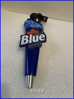 LABATT BLUE BEAR ON A WAKEBOARD draft beer tap handles CANADA