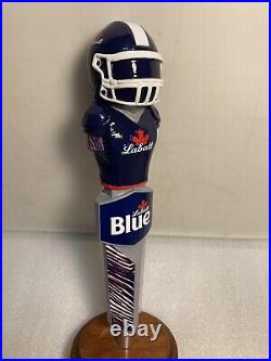 LABATT BLUE BUFFALO BILLS NFL TEAM PLAYER Draft beer tap handle. USA/CANADA