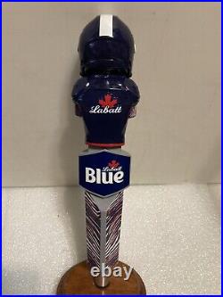 LABATT BLUE BUFFALO BILLS NFL TEAM PLAYER Draft beer tap handle. USA/CANADA