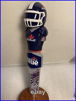 LABATT BLUE BUFFALO BILLS NFL TEAM PLAYER Draft beer tap handle. USA/CANADA