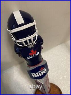 LABATT BLUE BUFFALO BILLS NFL TEAM PLAYER Draft beer tap handle. USA/CANADA