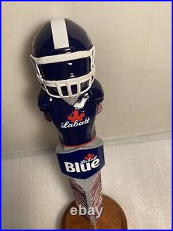 LABATT BLUE BUFFALO BILLS NFL TEAM PLAYER Draft beer tap handle. USA/CANADA
