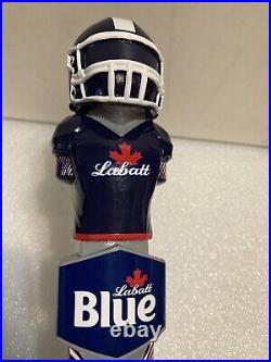 LABATT BLUE BUFFALO BILLS NFL TEAM PLAYER Draft beer tap handle. USA/CANADA