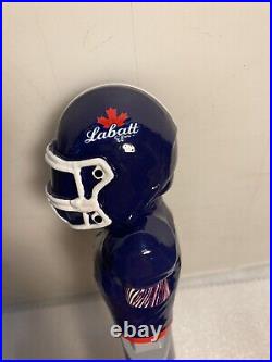 LABATT BLUE BUFFALO BILLS NFL TEAM PLAYER Draft beer tap handle. USA/CANADA