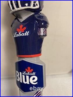 LABATT BLUE BUFFALO BILLS NFL TEAM PLAYER Draft beer tap handle. USA/CANADA