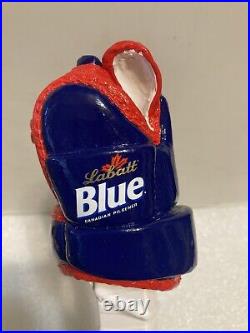 LABATT BLUE HOCKEY GLOVE TEAM USA Draft beer tap handle. USA/CANADA