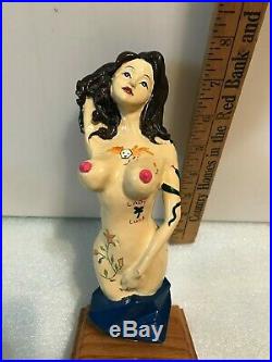 LADY LUCK beer tap handle. RARE ART