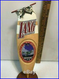 LANG CREEK SPITFIRE IPA beer tap handle. MONTANA
