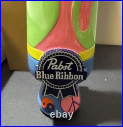 LAVA LAMP PABST BLUE RIBBON BEER TAP HANDLE 1960's MAGIC MUSHROOM -NIB Limited
