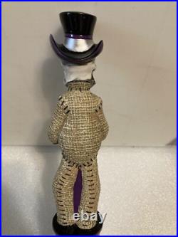 LEFT COAST SKELETON VOODOO DOLL AMERICAN STOUT Draft beer tap handle. CALIFORNIA