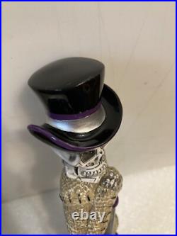 LEFT COAST SKELETON VOODOO DOLL AMERICAN STOUT Draft beer tap handle. CALIFORNIA