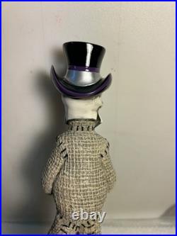 LEFT COAST SKELETON VOODOO DOLL AMERICAN STOUT Draft beer tap handle. CALIFORNIA