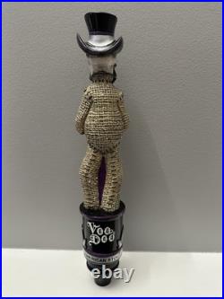 LEFT COAST SKELETON VOODOO DOLL AMERICAN STOUT Tap Handle