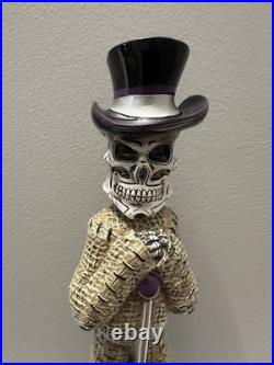 LEFT COAST SKELETON VOODOO DOLL AMERICAN STOUT Tap Handle