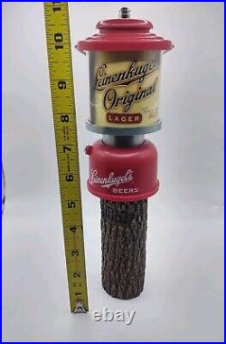 LEINENKUGEL'S Figural Beer Tap Handle Coleman Lantern